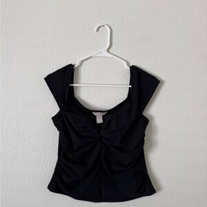 Elegant Black Women's Top